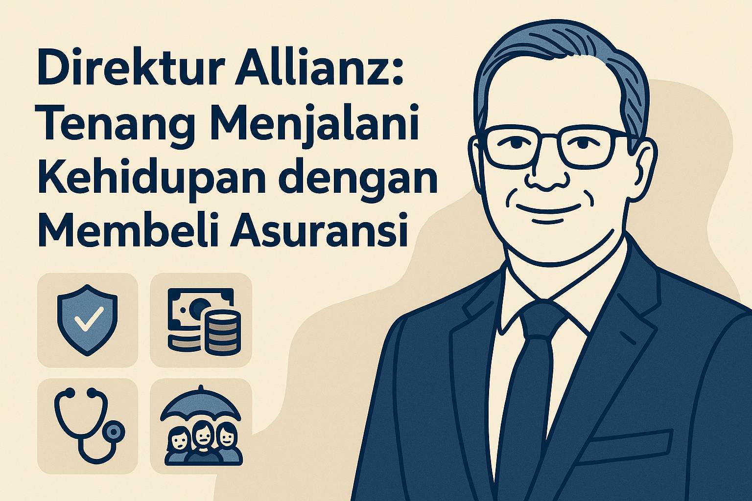 Direktur Allianz: Tenang Jalani Hidup dengan Asuransi